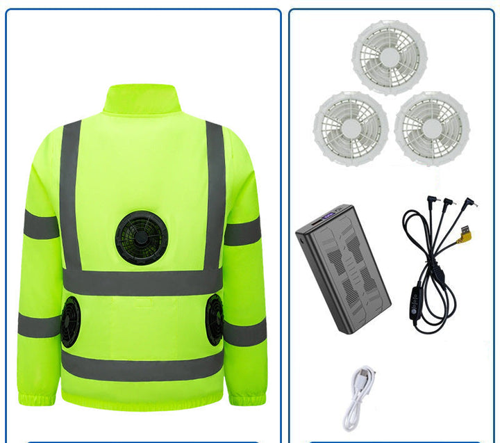 Unisex portable battery fan set for cooling vest with quiet fans Mune Fashion