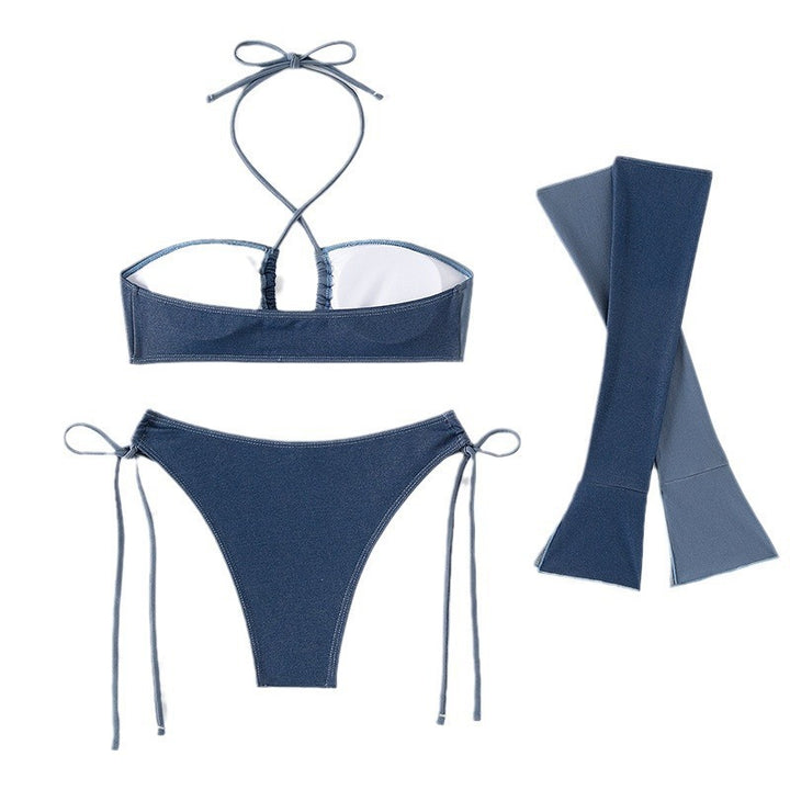 Women's bandeau bikini with extended sleeves Mune Fashion