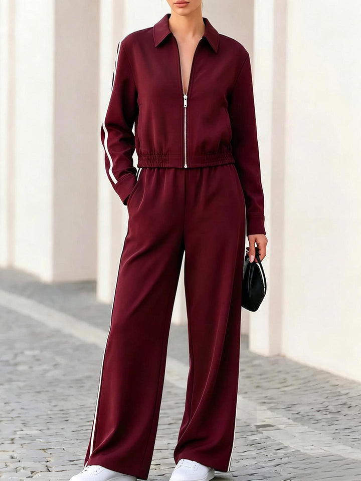 Ladies Sporty Two-Piece Mune Fashion