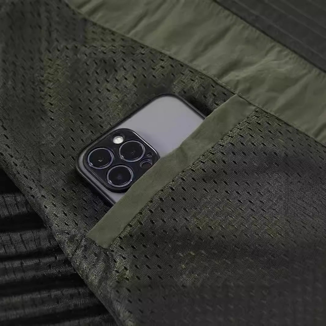 Men's Packable Functional Vest with Breathable Mesh Lining and Multi Pockets Mune Fashion