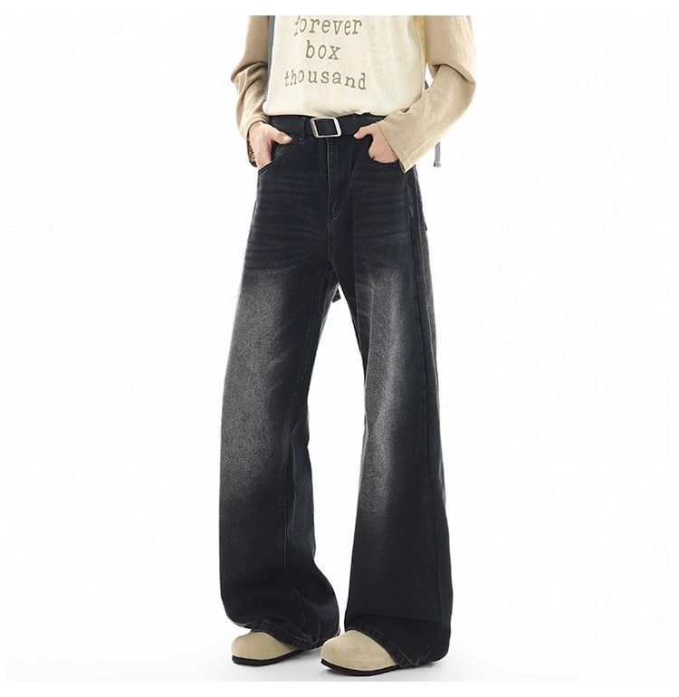 Women's High-Waisted Wide Jeans Mune Fashion