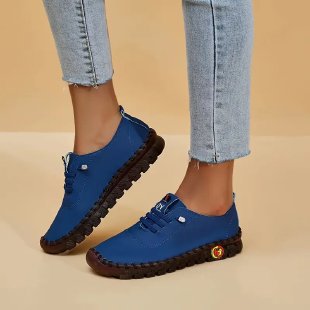 Women's lightweight everyday slip-on sneakers with hidden lacing, elastic entry, and grippy trail sole Mune Fashion