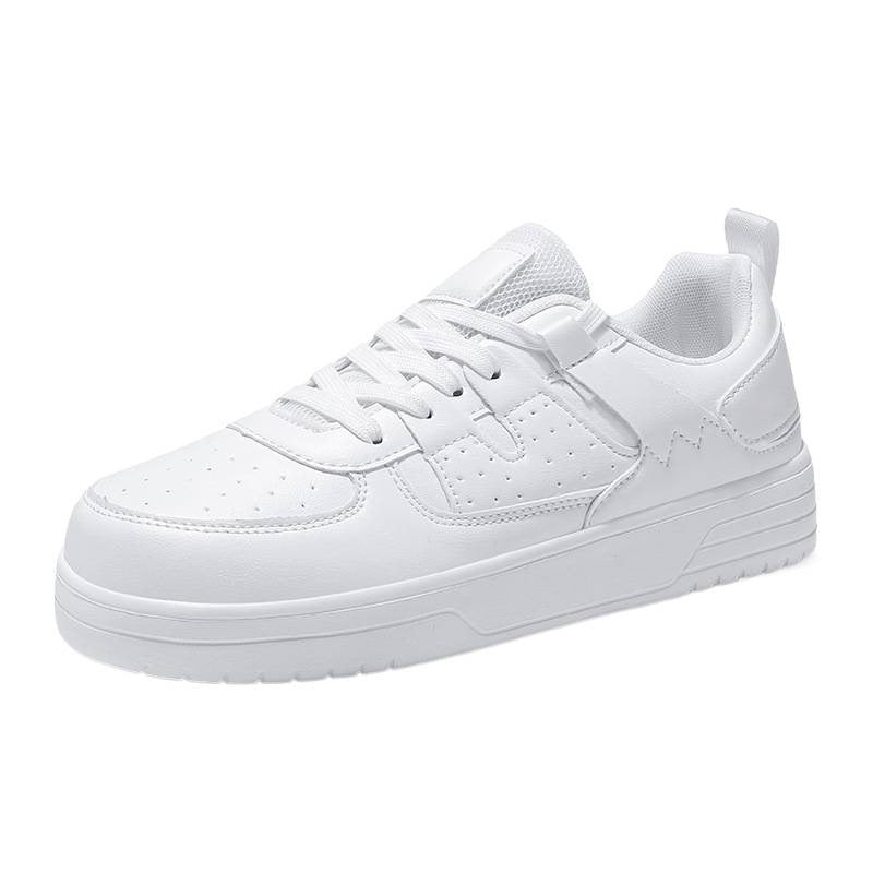 Unisex nan platform sneaker made of synthetic leather with breathable mesh tongue area and shock-absorbing profile sole Mune Fashion