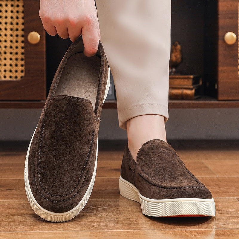 Men's Comfortable Suede Slippers Mune Fashion