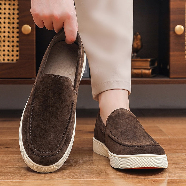 Men's Comfortable Suede Slippers Mune Fashion