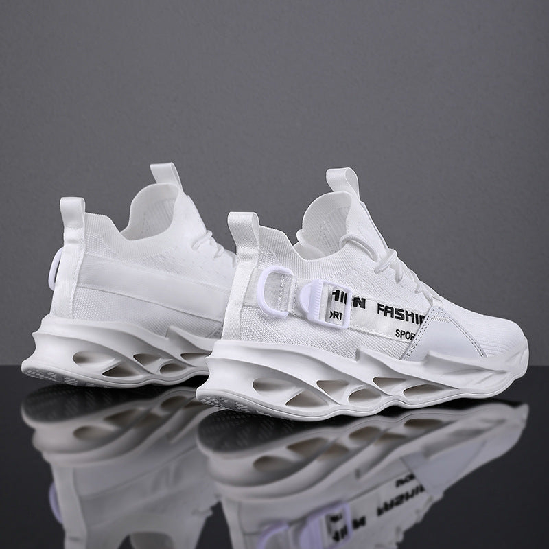 Unisex Knitted Sock Sneaker with Perforated Waffle Air Sole Mune Fashion