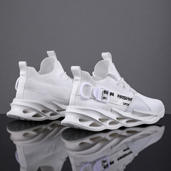 Unisex Knitted Sock Sneaker with Perforated Waffle Air Sole Mune Fashion
