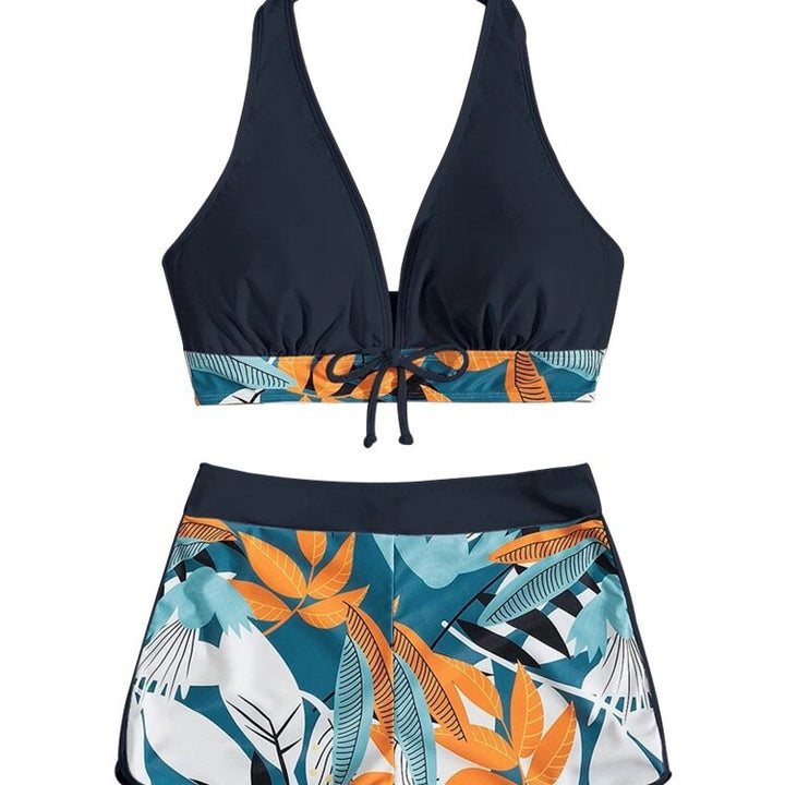 Women's Sporty Bikini with Trendy Cut Mune Fashion