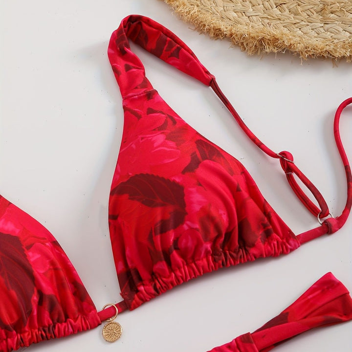 Women's Triangle Bikini with comfortable adjustable straps Mune Fashion