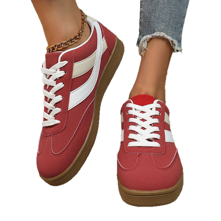 Women's sporty sneakers with breathable textile upper and non-slip sole Mune Fashion