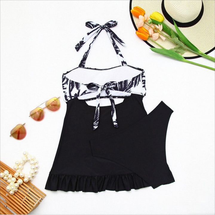 Damen Badeanzugkleid mit raffinierter Cut-Out-Optik Echo Archiv