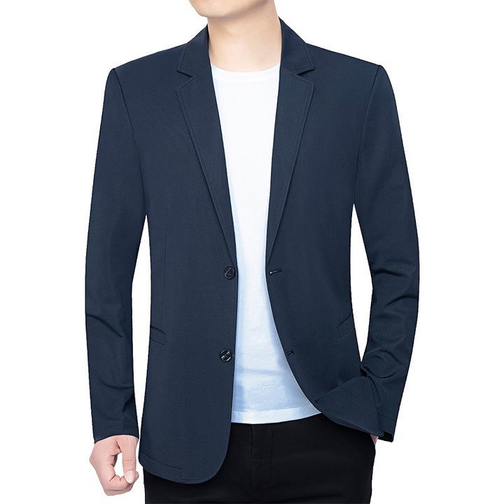 Men's Blazer slim fit Business-Casual with breathable mesh lining and stretch Mune Fashion