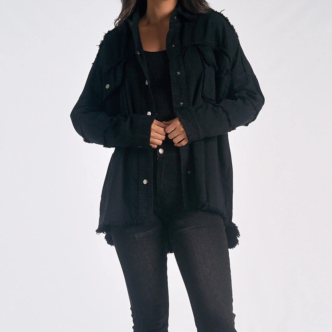 Women's Fashion Overshirt Jacket