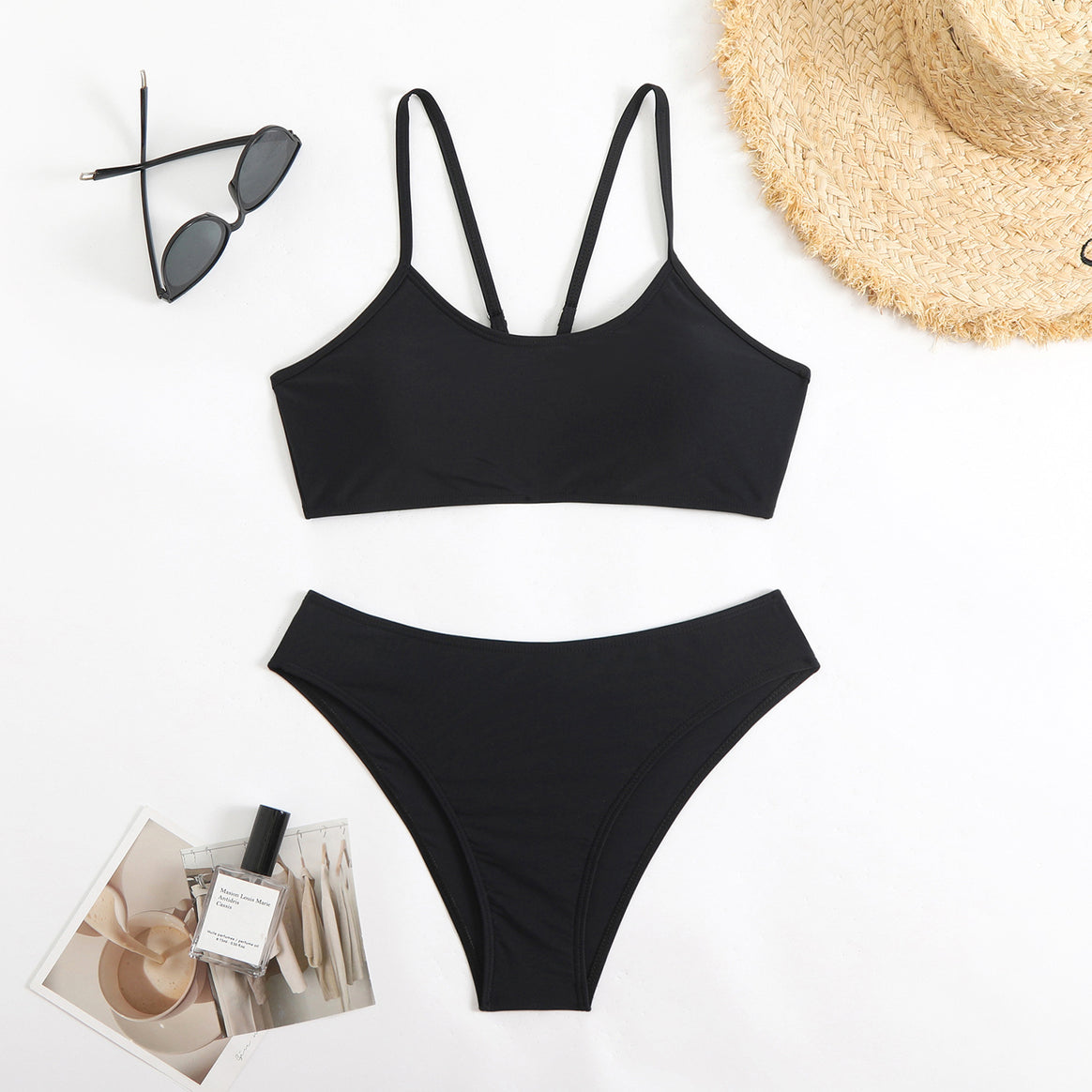 Women's bikini set with sporty cut and removable pads Mune Fashion