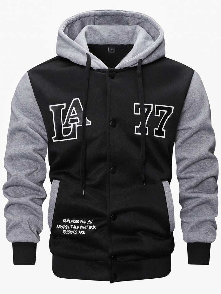 Men's Sports Hooded Jacket Mune Fashion