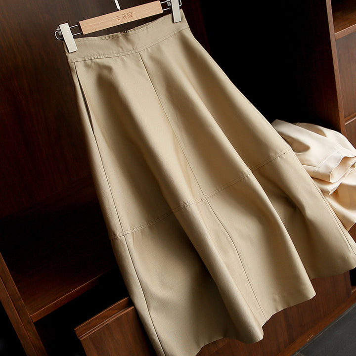 Women's Elegant and Airy Midi Skirt Mune Fashion