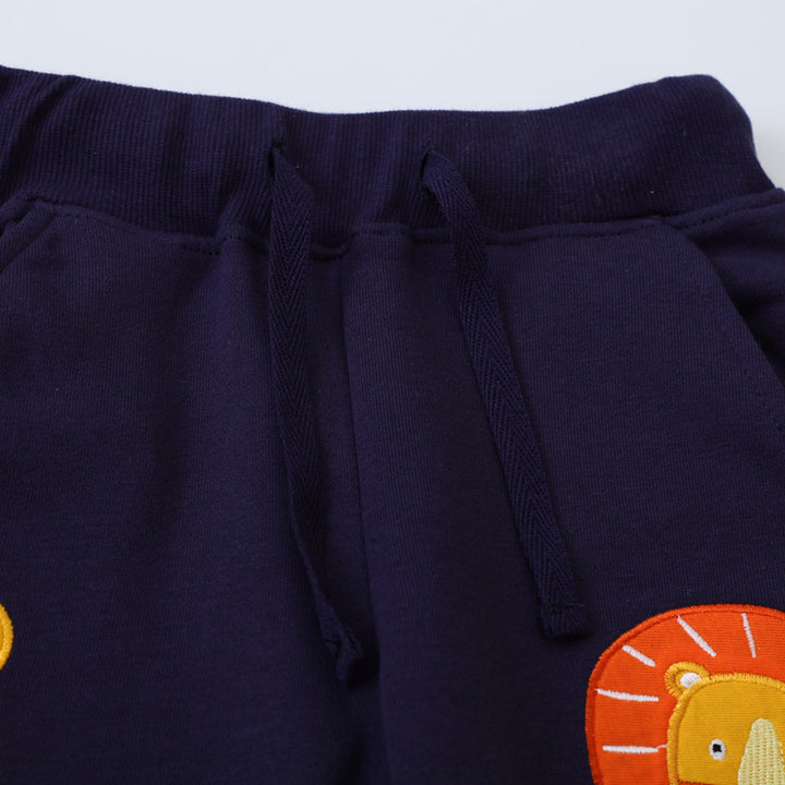Boys sweatpants with creative lion design Mune Fashion
