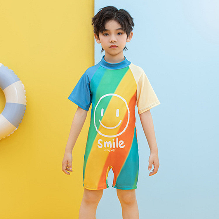 Boys UV Protection Swimsuit Mune Fashion