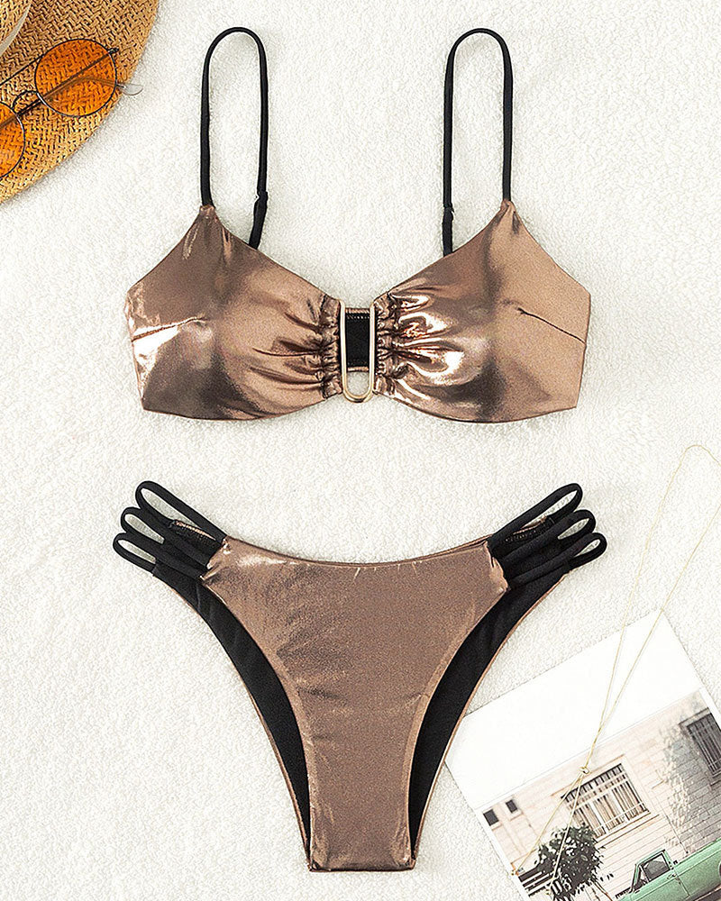 Women's Glamorous Bikini with Adjustable Straps Mune Fashion