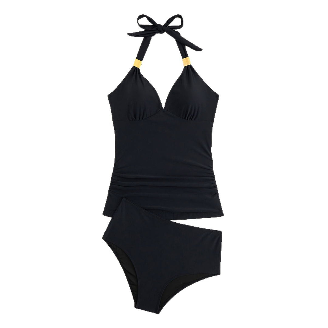 Ladies Tankini with elegant halter neck design Mune Fashion