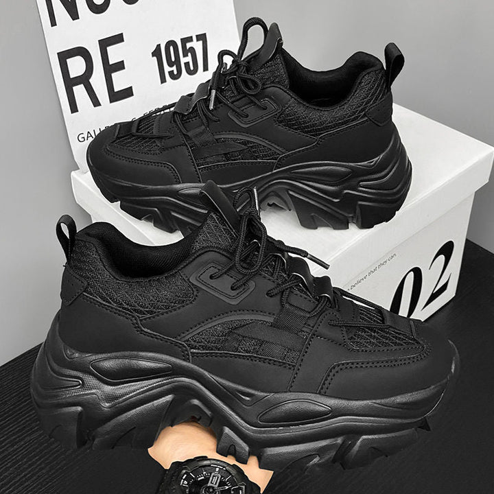 Ladies sporty sneakers with non-slip sole and breathable mesh inserts Mune Fashion