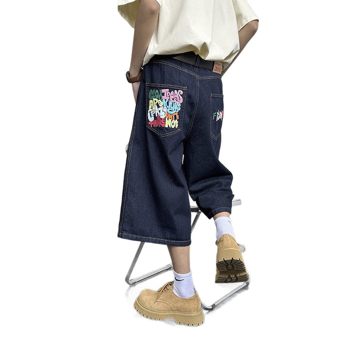 Men's Casual Baggy Jeans Mune Fashion