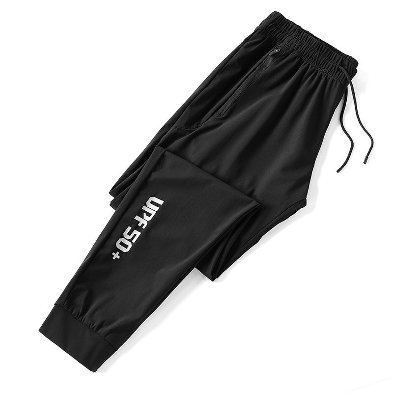 Men's sporty training pants with practical zip pockets Mune Fashion