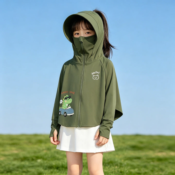 Women's UV protection jacket with hood and lightweight cotton material Mune Fashion
