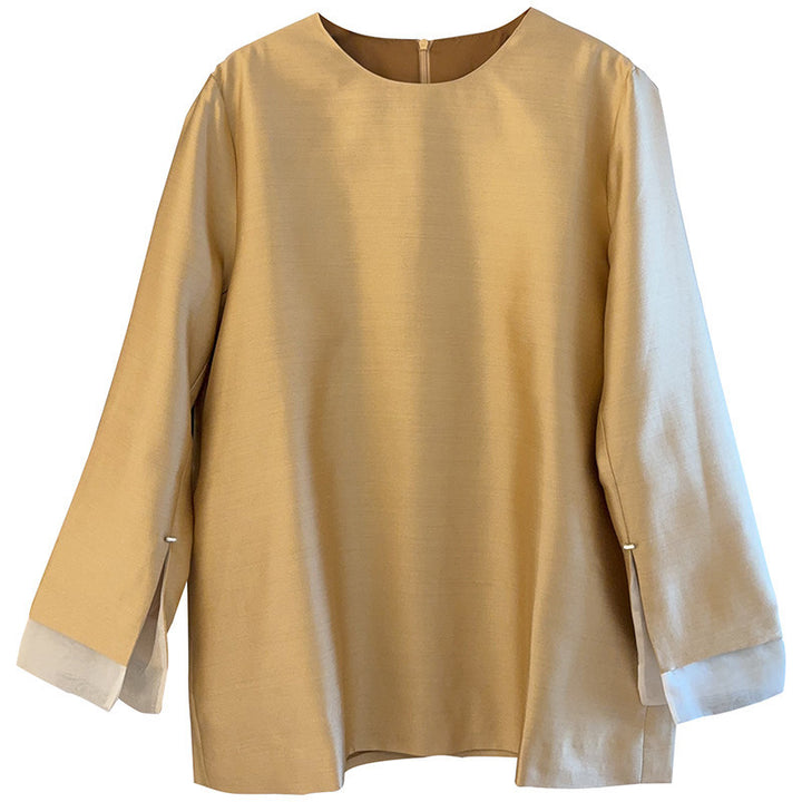 Women Elegant blouse made of high-quality fabric with exclusive cut Mune Fashion