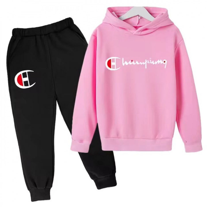 Unisex nan Hooded sweatshirt with jogging pants leisure set Mune Fashion