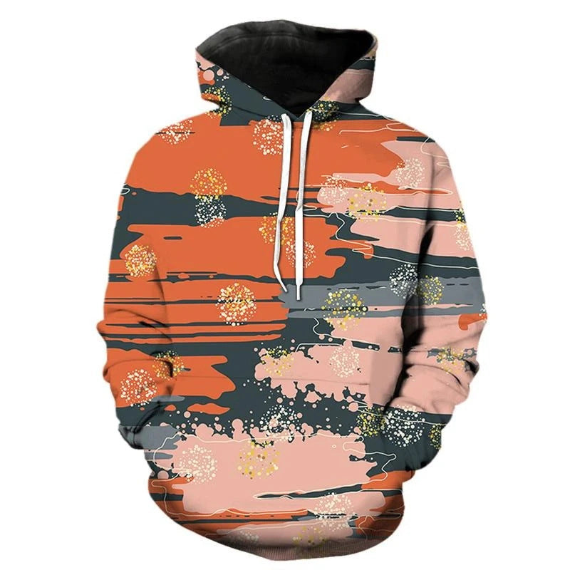 Women Creative Hoodie with Abstract Design Mune Fashion