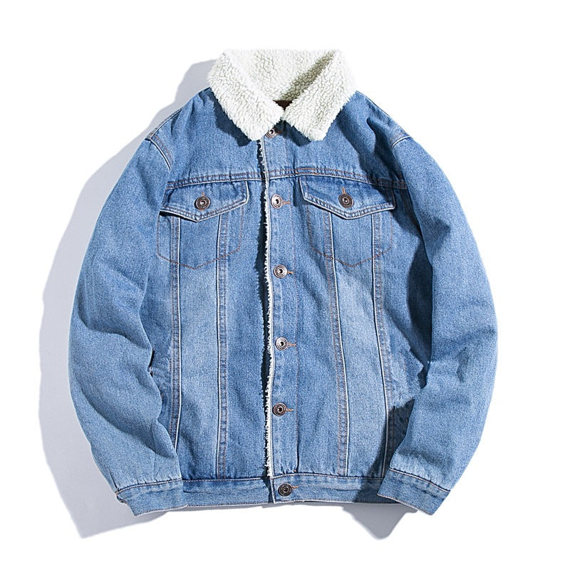 Men's denim jacket with soft lining Mune Fashion