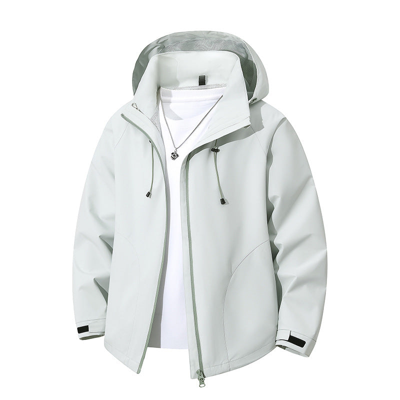 Women's light water-repellent hooded jacket in technical comfort cut Mune Fashion