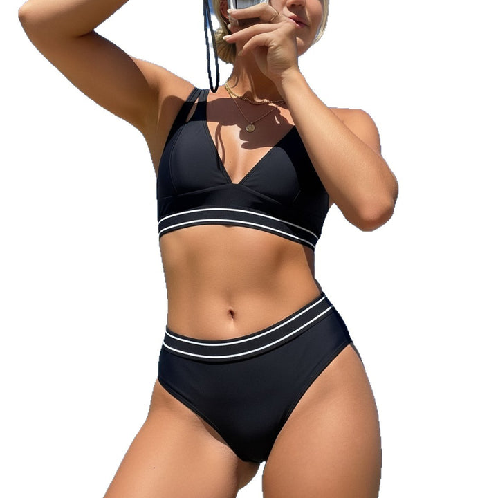 Women High-Cut Sport Bikini with Modern Cut-Out Details Mune Fashion