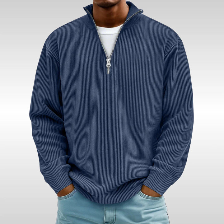 Men's Fashion Zip Sweater