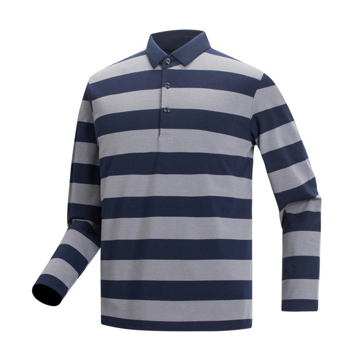 Men's Long Sleeve Polo Shirt Mune Fashion