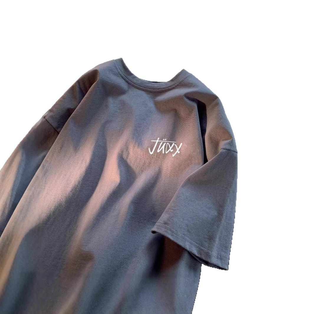 Unisex Casual Oversized T-Shirt with Creative Print Mune Fashion