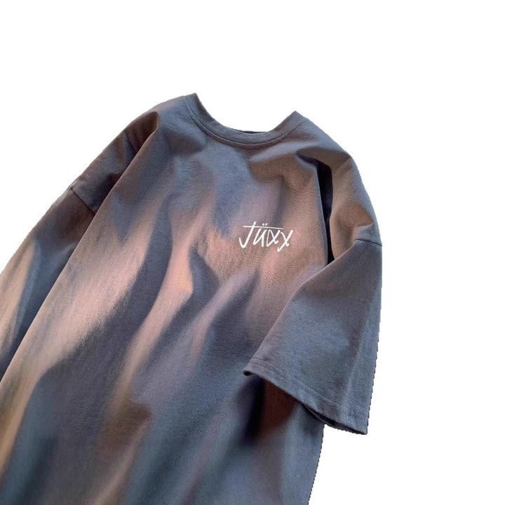 Unisex Casual Oversized T-Shirt with Creative Print Mune Fashion