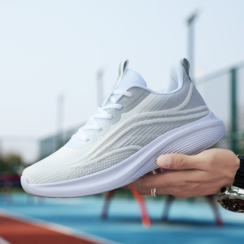 Women's knitted sports sneakers with ergonomic memory foam insole and profiled lightweight sole Mune Fashion
