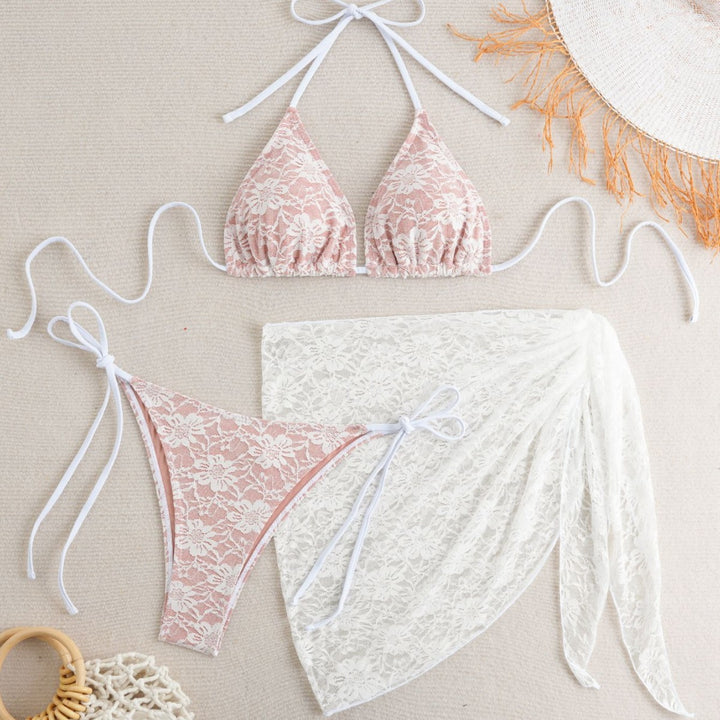 Women Lace Bikini Set Mune Fashion