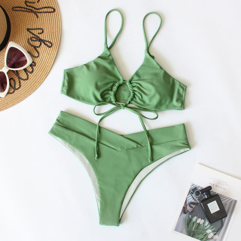 Women's Sportive Bikini Set with Adjustable Straps Mune Fashion