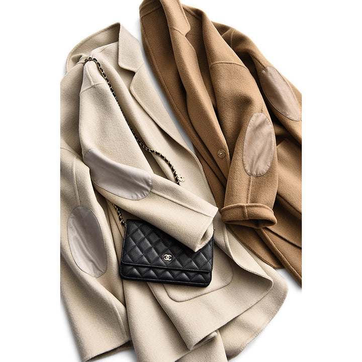 Women Oversized Wool Jacket Mune Fashion