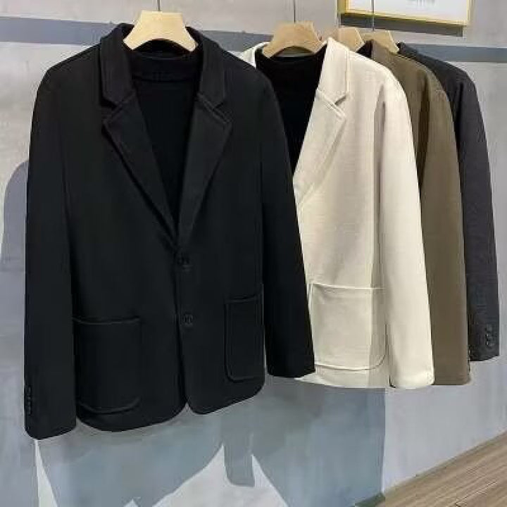 Ladies Elegant Blazer Jacket with Pockets Mune Fashion