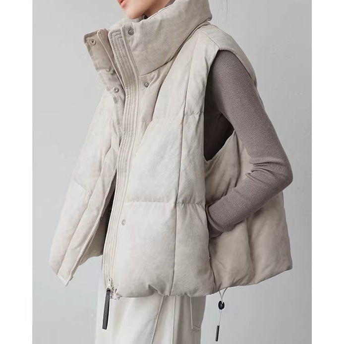 Ladies Stylish Quilted Vest Mune Fashion