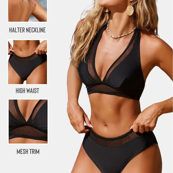 Women Transparent Bikini with Sophisticated Cut Mune Fashion