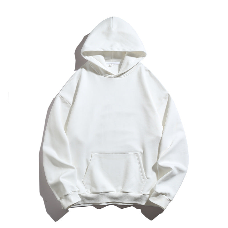 Unisex Boxy Hoodie with minimalist seam design, kangaroo pocket and extended back Mune Fashion
