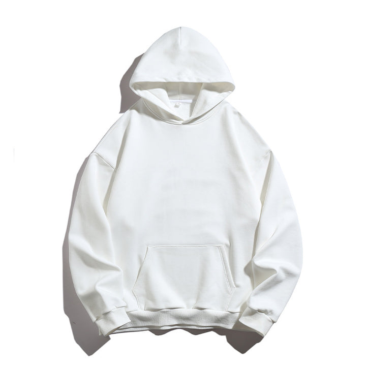 Unisex Boxy Hoodie with minimalist seam design, kangaroo pocket and extended back Mune Fashion