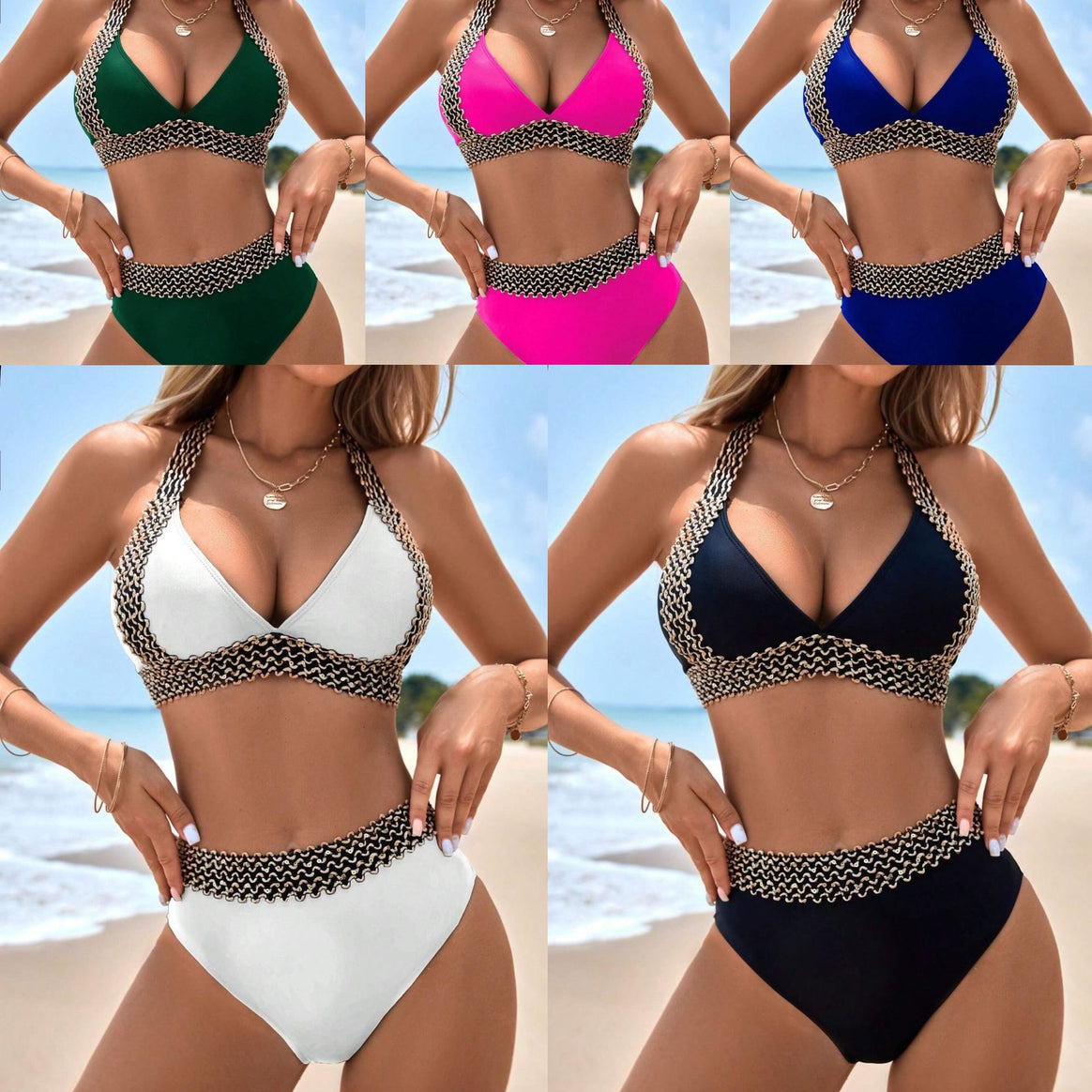 Women's bikini set with elegant decor Mune Fashion
