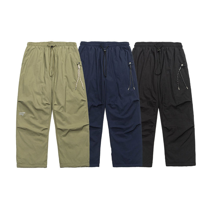 Men's Lightweight Ripstop Cargo Pants with Elastic Waistband and Utility Pocket Mune Fashion