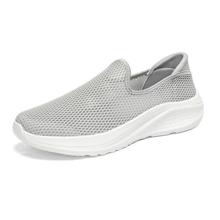 Men's breathable mesh sports shoe with slip-on design and shock-absorbing sole Mune Fashion